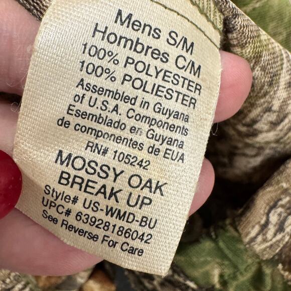 Vintage Underbrush Ghillie Set Mens S/M Mossy Oak Break Up Leafy Jacket + Pants - Picture 11 of 13